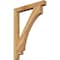 Ekena Millwork Imperial Block Rough Sawn Bracket, Western Red Cedar, 4"W x 36"D x 48"H BKT04X36X48IMP05RWR - alternate 1
